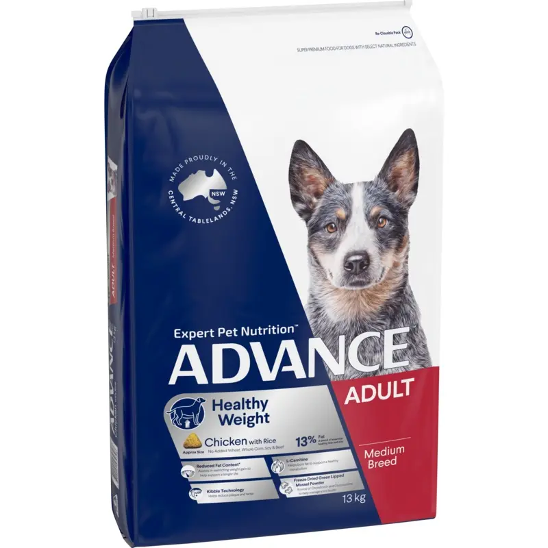 Advance Dry Dog Food Healthy Weight Medium Breed