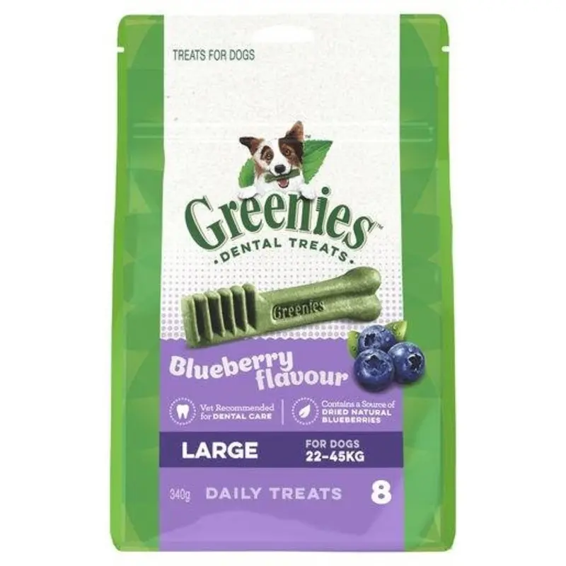 Greenies Blueberry Large 340g