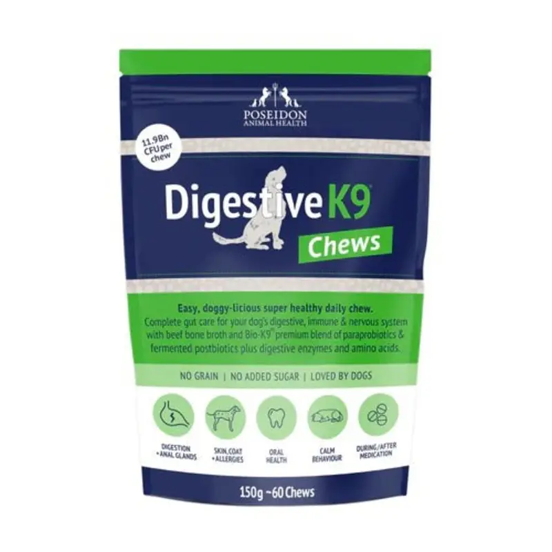Poseidon Digestive K9 Chews for Dogs