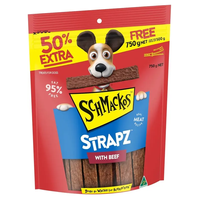 Schmackos Strapz 500g Variety Pack