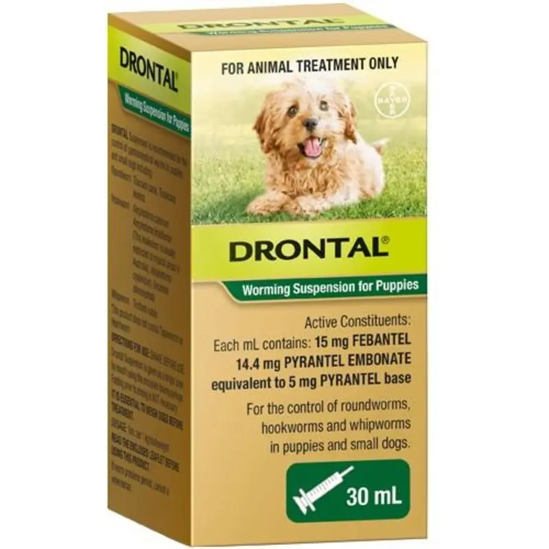 Drontal Puppy Worming Syrup 30mL