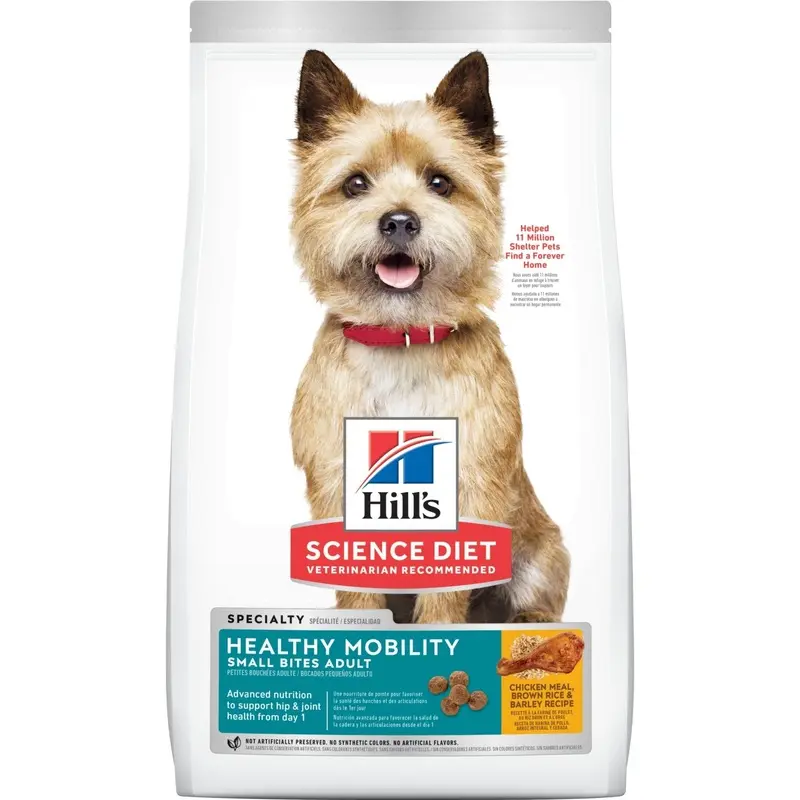 Hill's Science Diet Healthy Mobility Adult Small Bites Dry Dog Food