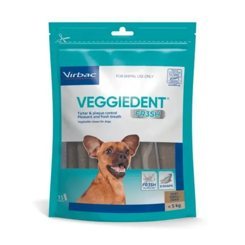 Veggiedent Fr3sh Dental Chews for Dogs 15 Pack