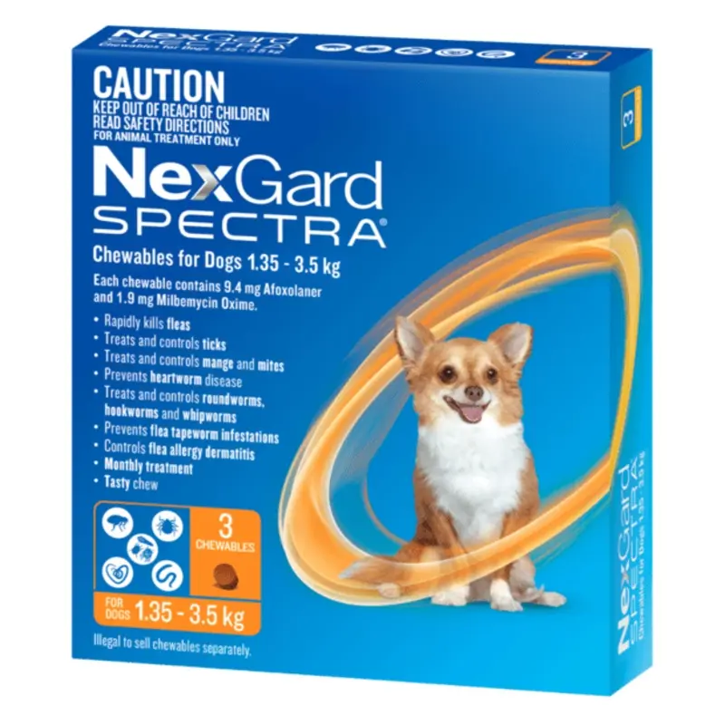 Nexgard Spectra 2-3.5kg