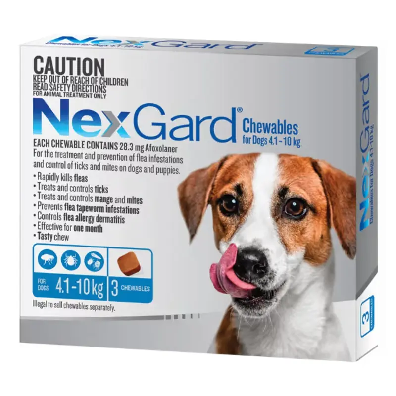 Nexgard Medium Dog 4kg To 10kg
