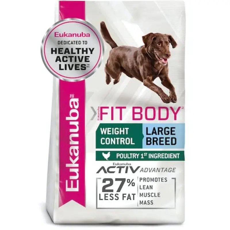 Eukanuba Dry Dog Food Fit Body Large Breed 14kg