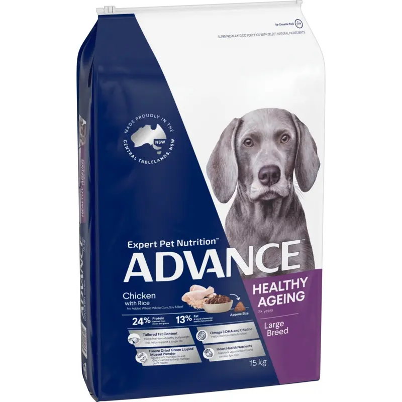 Advance Dry Dog Food Healthy Age Large Breed Chicken 15kg