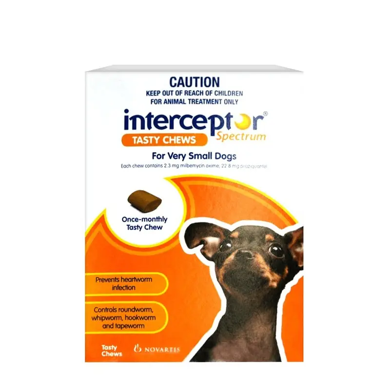 Interceptor Extra Small Dog 0-4kg