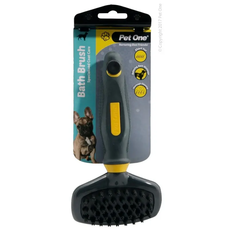 Pet One Grooming Bath Brush