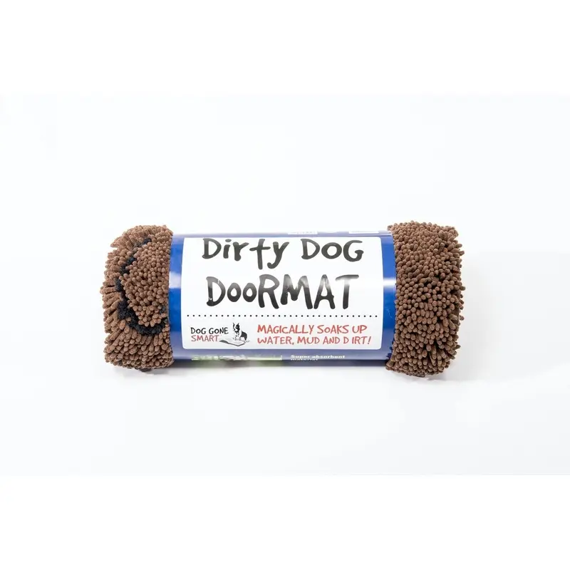 Dirty Dog Doormat Brown