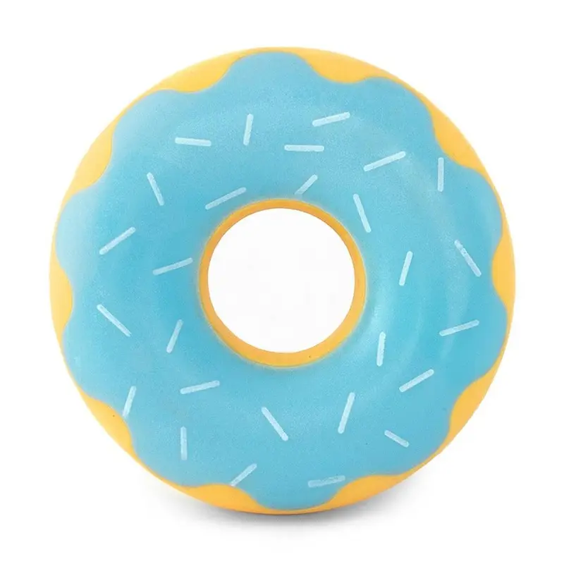 Zippy Paws Tuff Donutz Blueberry Dog Toy