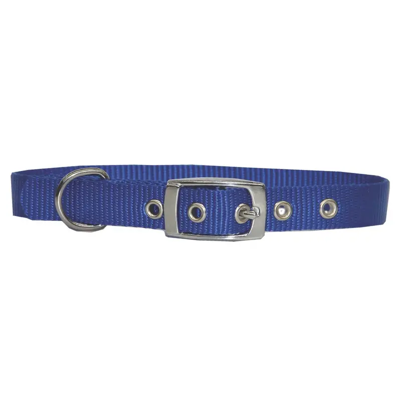 Beau Pets Collar Single Layer Blue