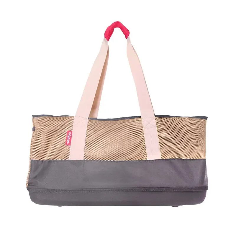 Carrier - Light Pet Carrier With Hardshell Base For Dachshunds & Long Pets Ibiyaya