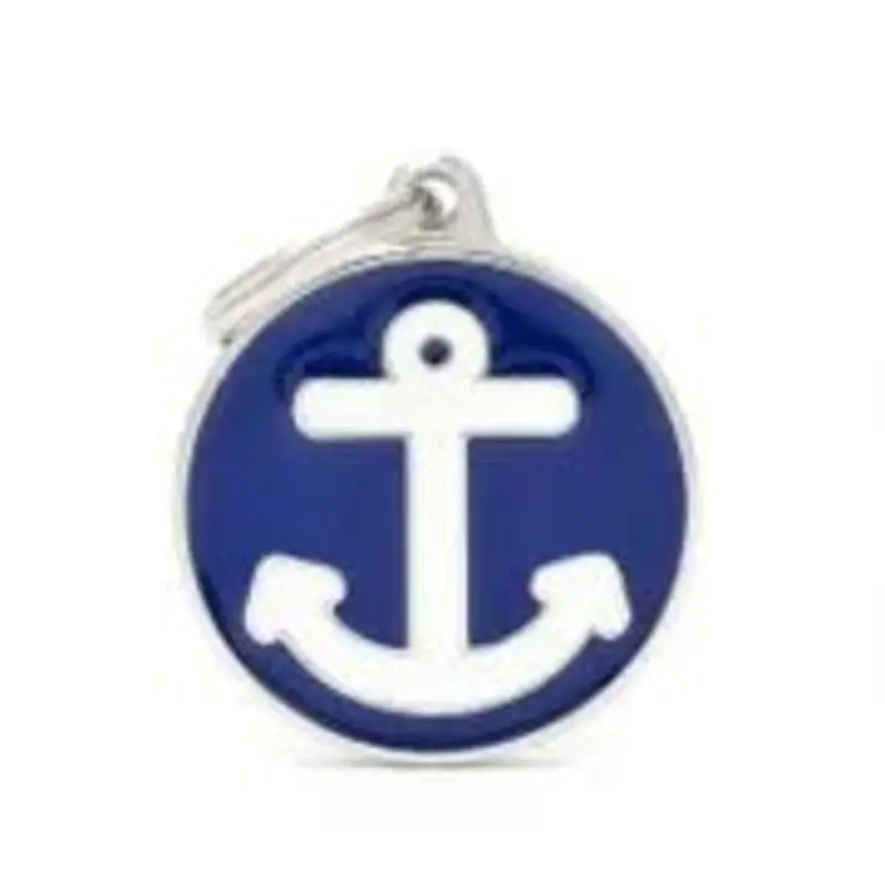 My Family Pet Tag Charm Anchor