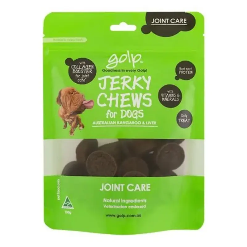 Golp Jerky Chews Kangaroo and Liver 150g - Joint Care