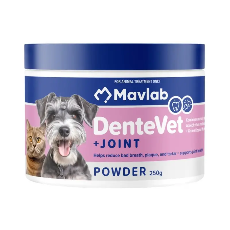 DenteVet Plus Joint Powder for Dogs and Cats 250g