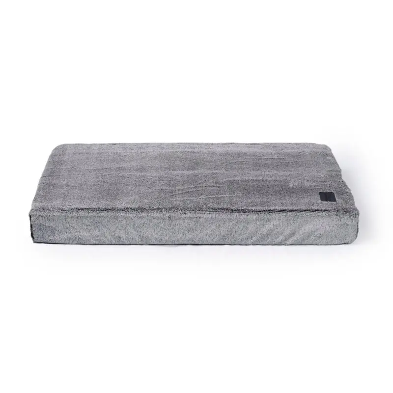 Superior Pet Bed Plush Crate Mat Topper Water Resistant Arctic Fur