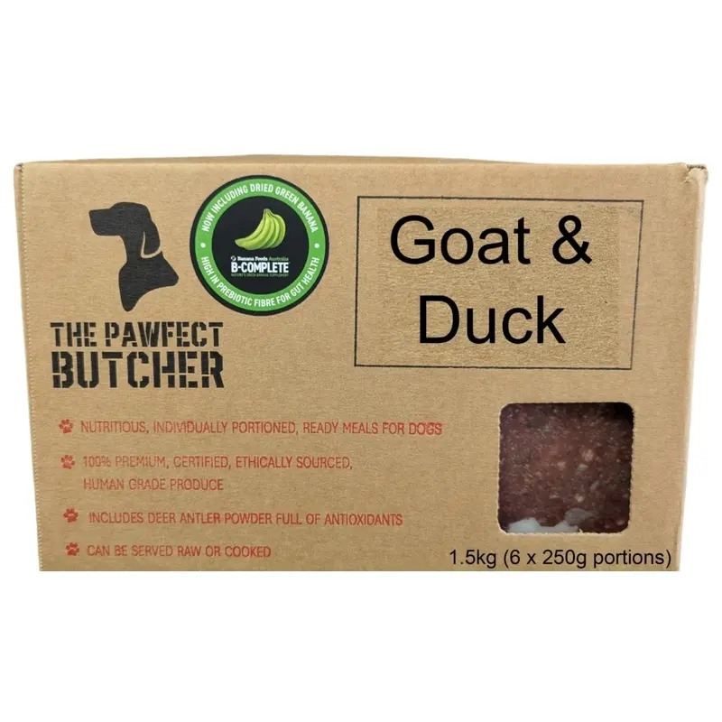 The Pawfect Butcher Goat and Duck Blend 6 x 250g