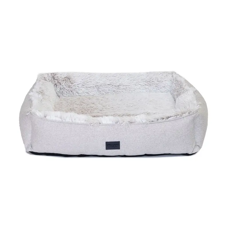 Superior Pet Bed Dog Lounger Aspen Faux Fur Large