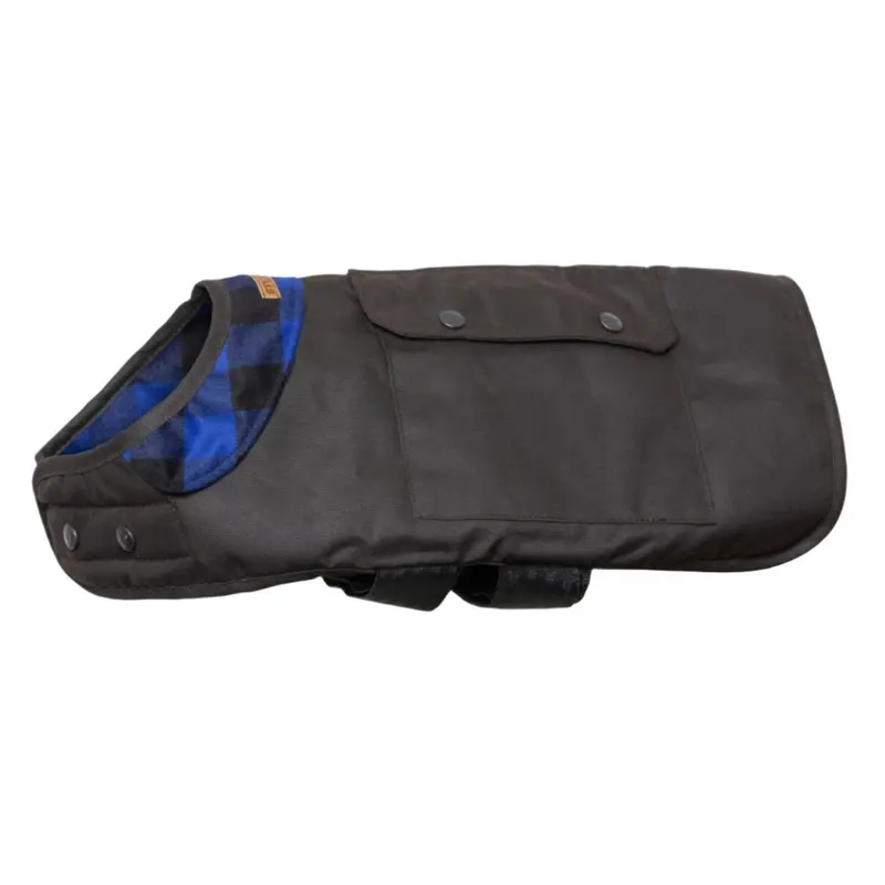 Styx Mill Oilskin Dog Coat Province Blue