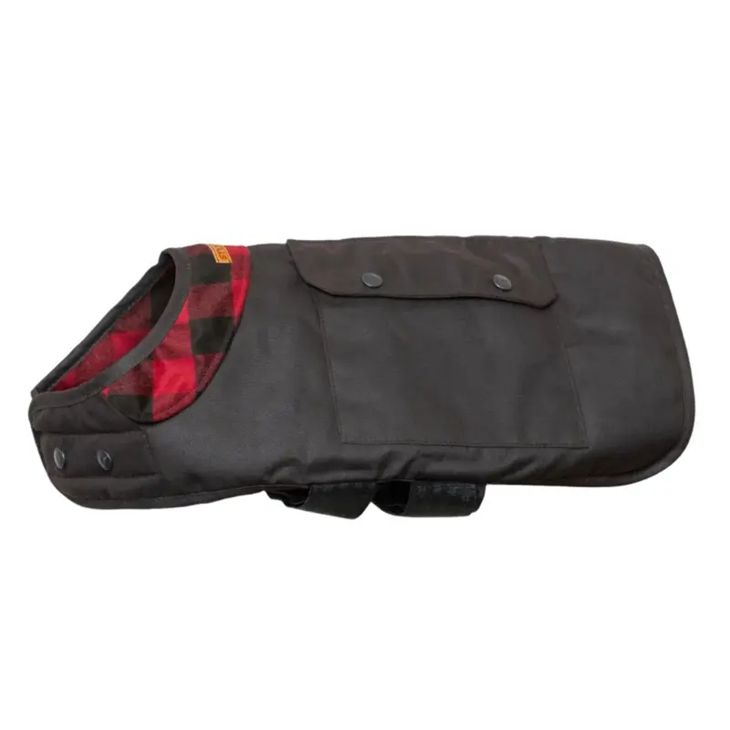 Styx Mill Oilskin Dog Coat Province Red
