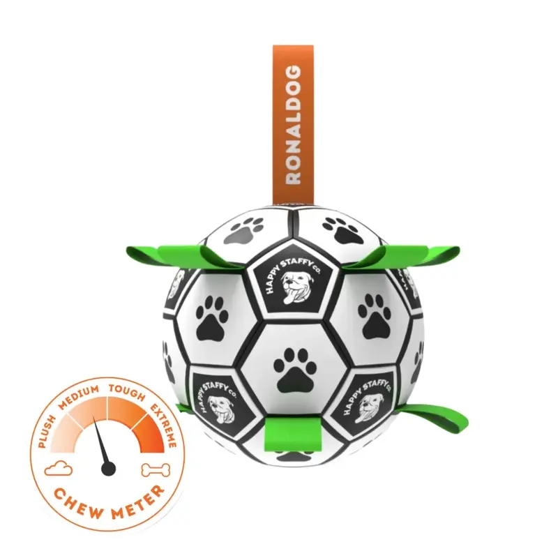 Happy Staffy Co. Ronaldog Soccer Ball
