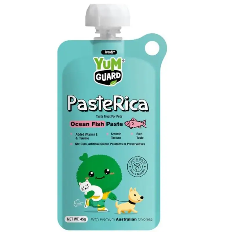 YumGuard Paste Rica Ocean Fish Dog & Cat Treat 45g