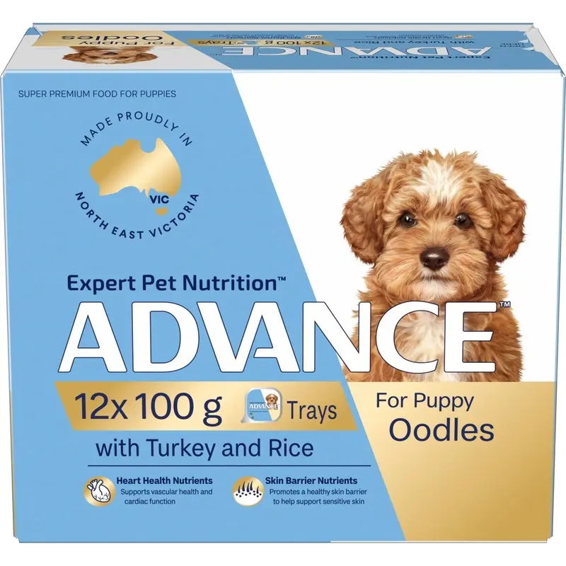 Advance Wet Dog Puppy Oodles 12x100g