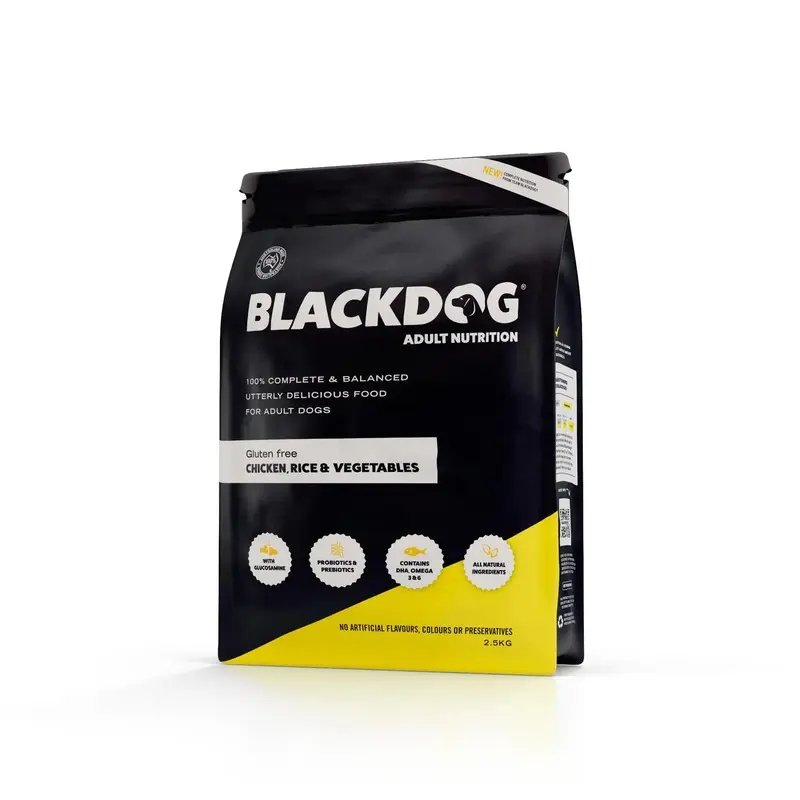 Blackdog Adult Chicken, Rice & Vegetables 2.5kg