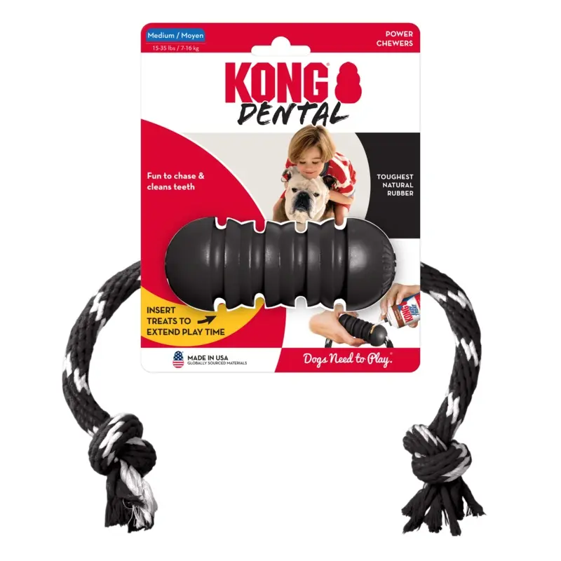 KONG Extreme Dental with Rope Medium