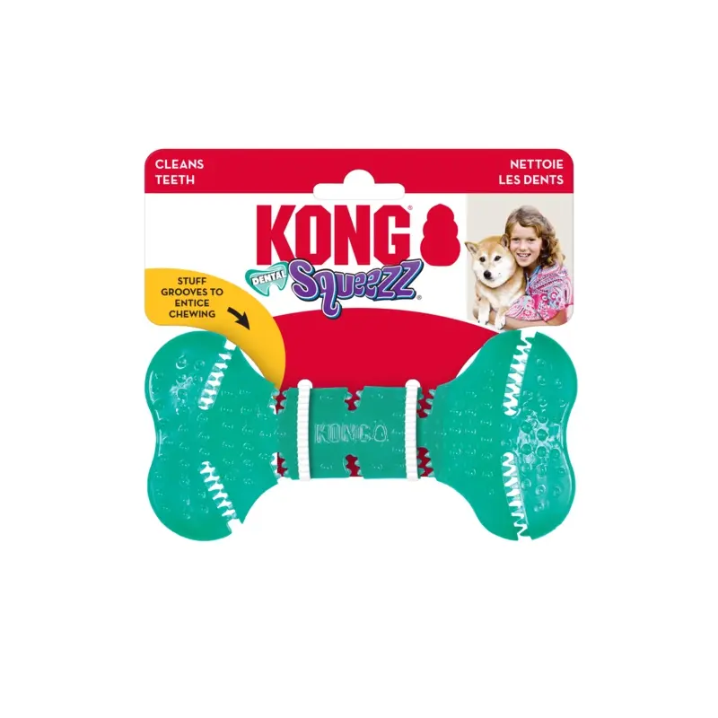 KONG Squeezz Dental Bone