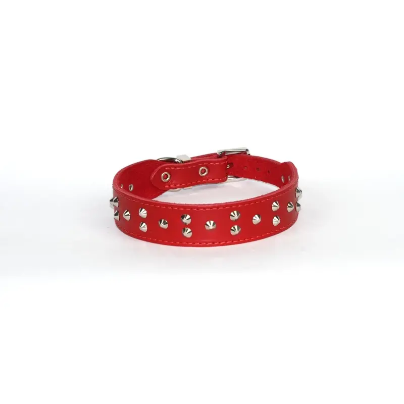 Dogue Collar Stud Muffin Red