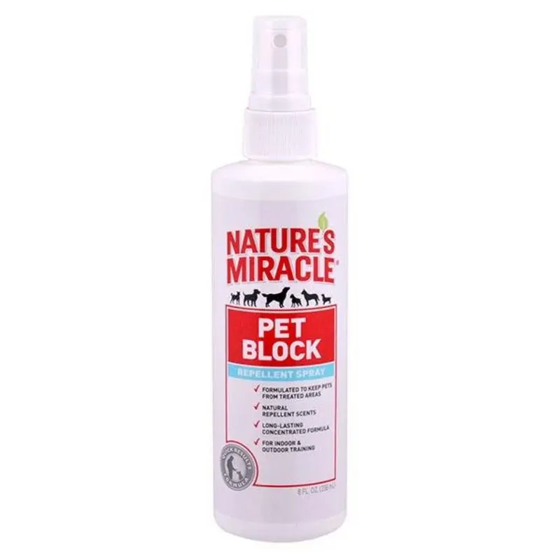 Natures Miracle Pet Block Repellent Spray For Dogs
