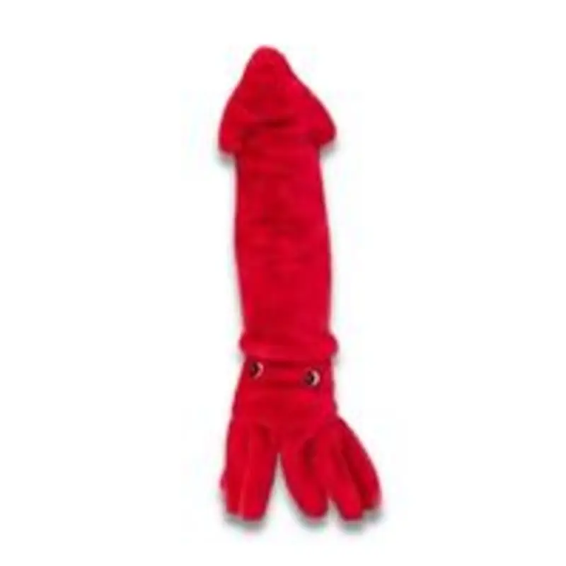 Zippy Paws Plush Squeaky Jigglerz Dog Toy Squid