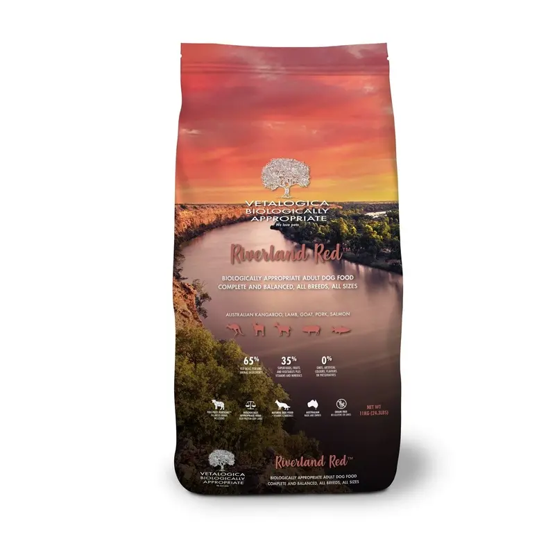 Vetalogica Biologically Approved Riverland Red Adult Dog Food 11kg