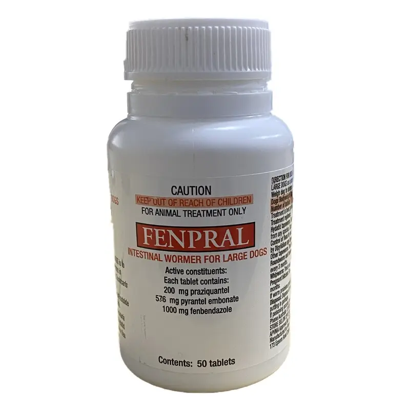 Fenpral Dog Worm Tablet 40kg
