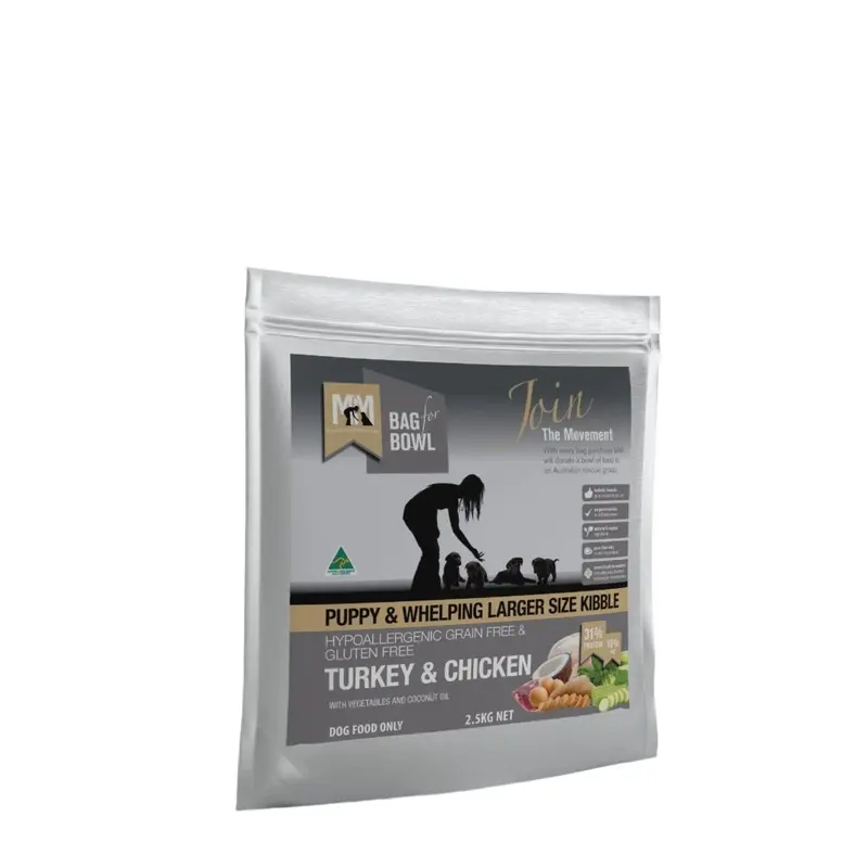 Meals For Mutts Dry Dog Food Grain Free Puppy Large Breed Turkey & Chicken