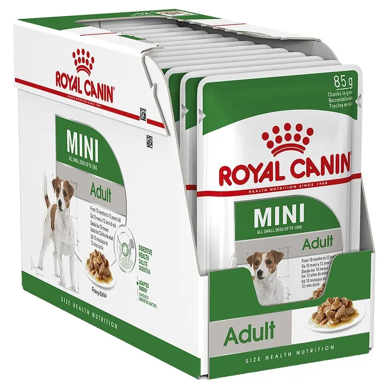 Royal Canin Wet Dog Food Mini Adult 12x85g