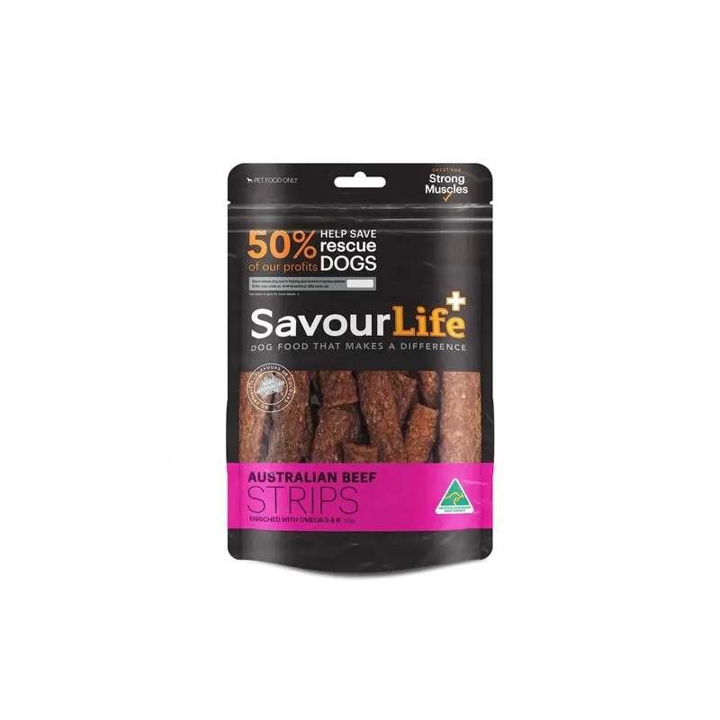 SavourLife Australian Made Beef Strips 165g