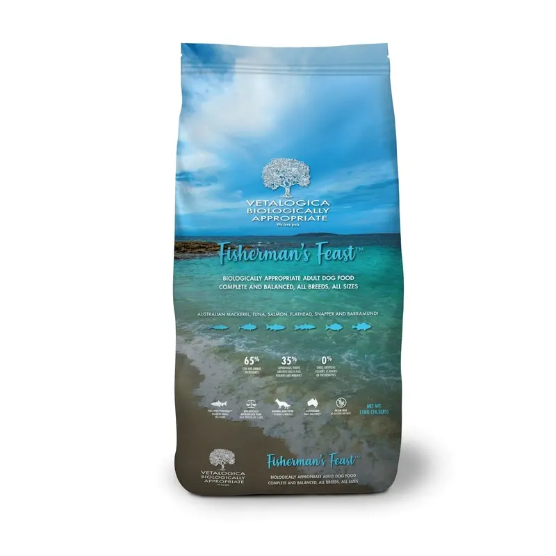 Vetalogica Biologically Approved Fishermans Feast Dog Food 11kg