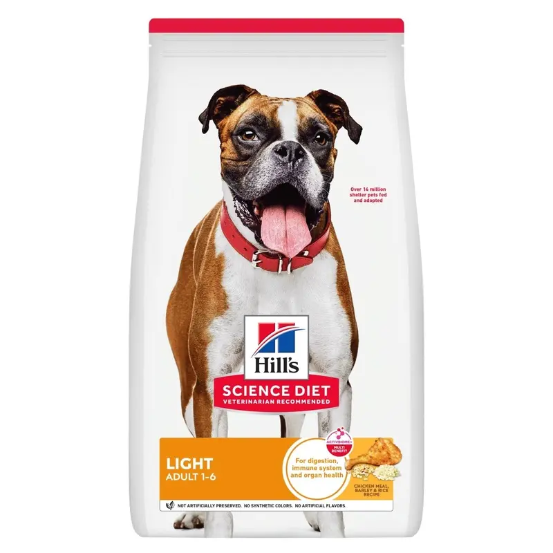 Hill's Science Diet Light Adult Dry Dog Food 12kg