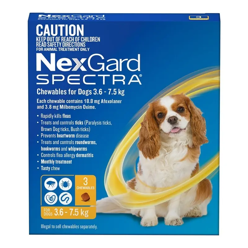 Nexgard Spectra 3.6-7.5kg