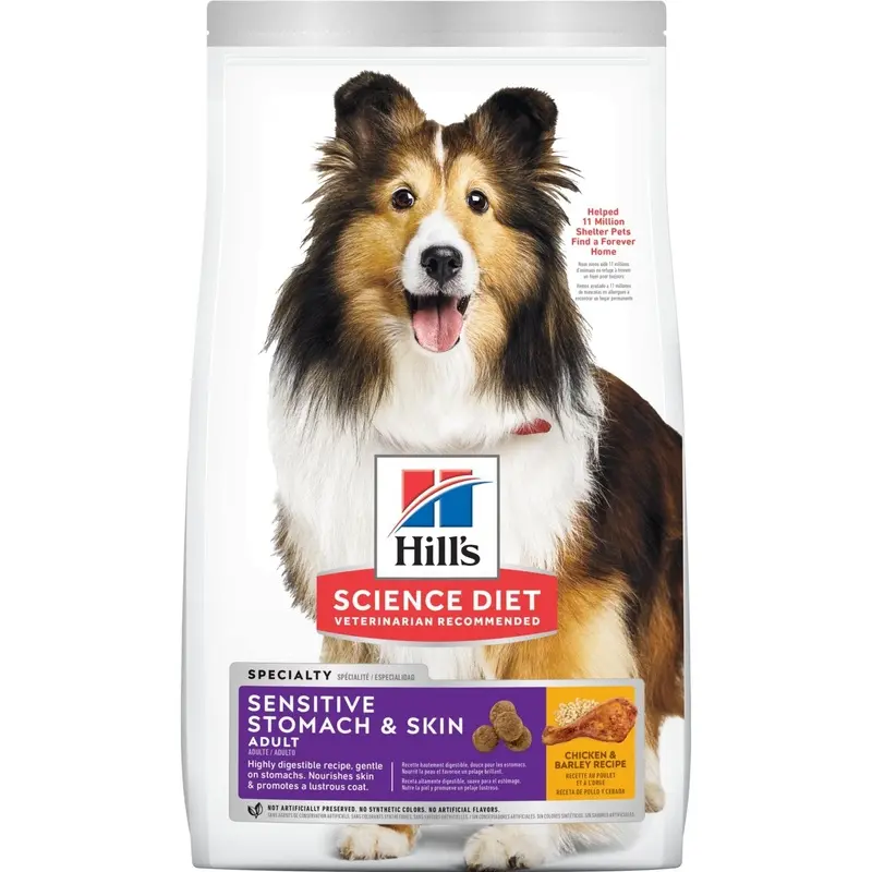 Hill's Science Diet Sensitive Stomach & Skin Adult Dry Dog Food 12kg
