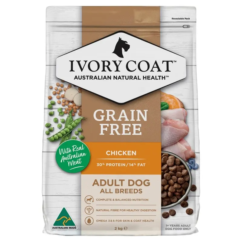 Ivory Coat Grain Free Dry Dog Food Adult Chicken