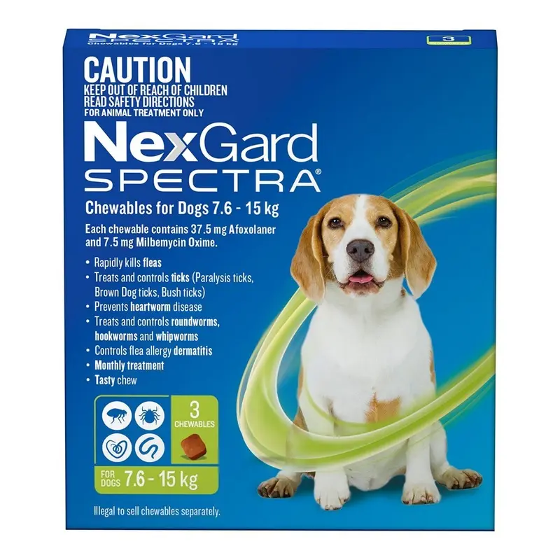 Nexgard Spectra 7.6 -15kg
