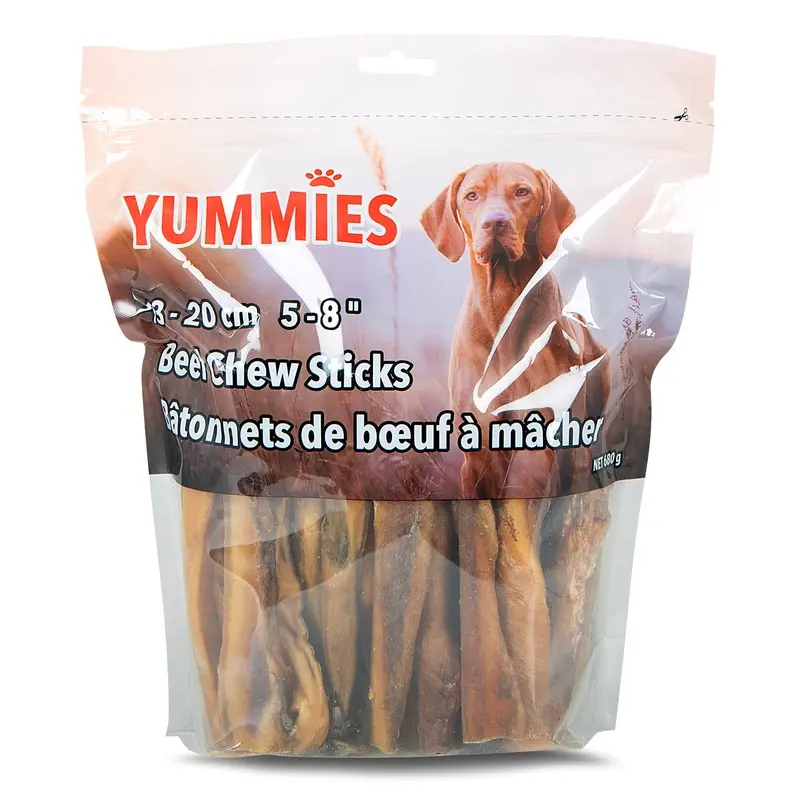 Yummies Beef Chew Sticks, 5" - 8", 680 g