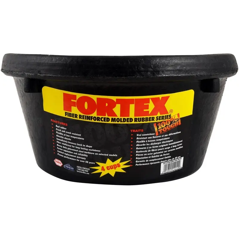 Fortex Rubber Pet Bowls