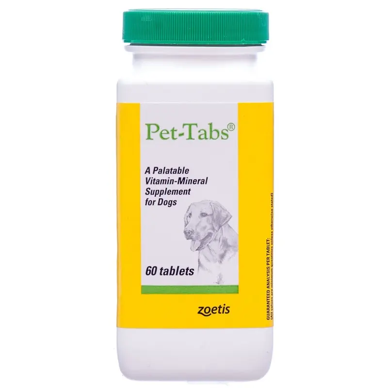 Pet-Tabs Vitamin & Mineral Supplement for Dogs