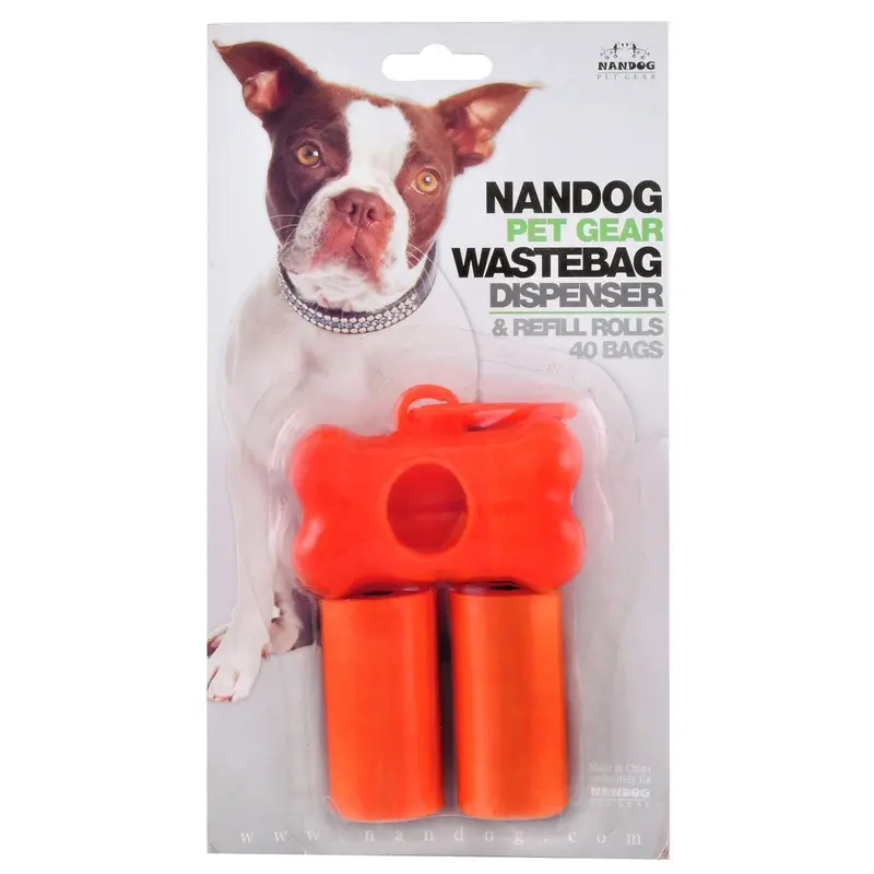 Waste Bag Dispenser with 40 Bags
