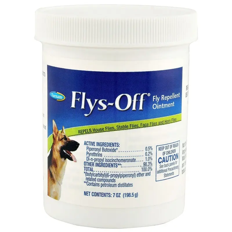 Flys-Off Fly Repellent Ointment for Horses & Dogs